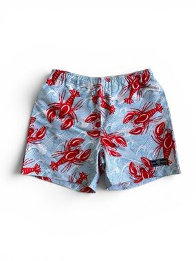 USA Lobster & Wave Swim Shorts NWT